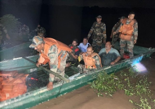 FLOOD RESCUE AND RELIEF OPERATION