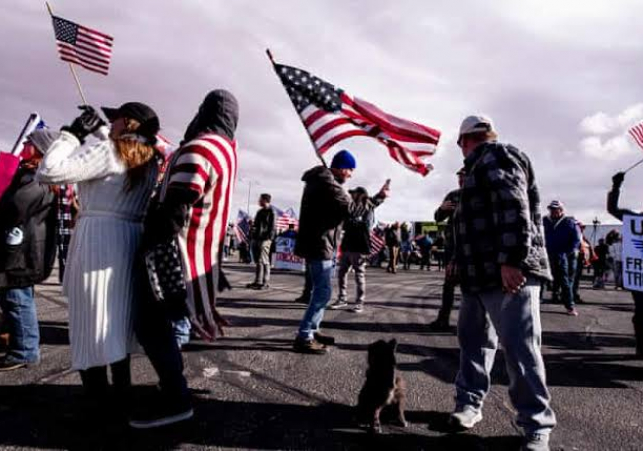 US truckers launch 'People's Convoy' in style of Canada.