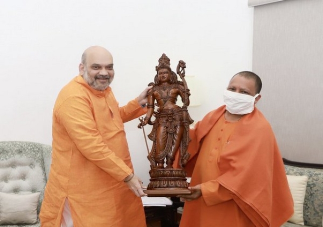 UP CM Yogi Adityanath met Amit Shah in Delhi