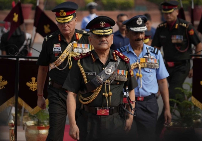 CDS General Anil Chauhan engages top military commanders