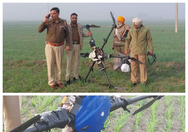 DGP Punjab Found Heroine and Drone 