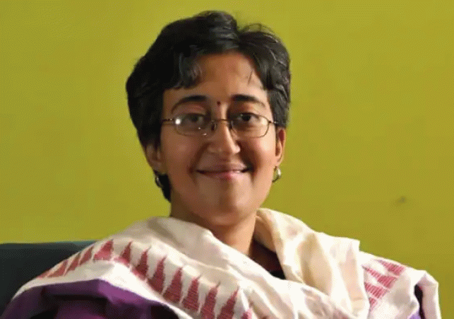 Delhi Education Minister Atishi Singh