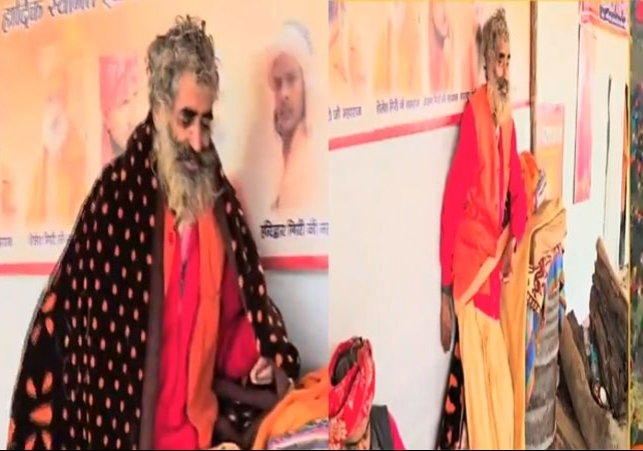 Khadeshwar baba sadhana mahakumbh