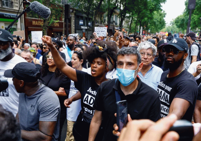 Paris protest