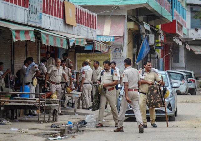 Police encounter in Nuh