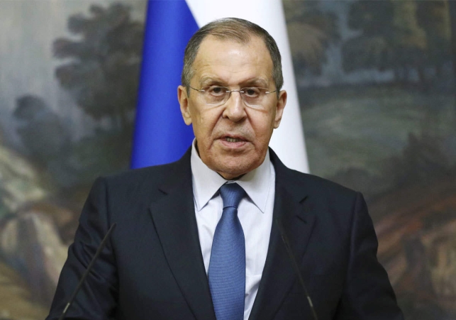 Russian Foreign Minister Sergei Lavrov 