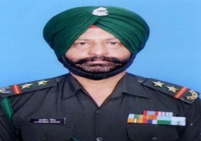 Punjab Chief Minister donated Rs. One crore as ex-gratia amount and Govt. Job to a member of the family of martyr Subedar Hardeep Singh