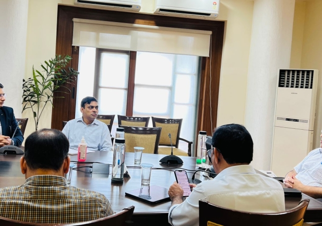 Chief Secretary reviews work of Homi Bhabha Cancer Hospital and Research Center