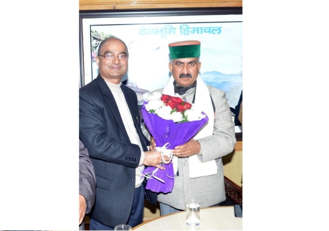 Sh. N.L Sharma Meets CM