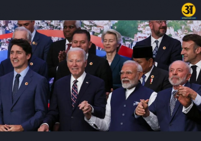 PM Modi, Justin Trudeau, and Joe Biden pose together in G20 family photo in Rio