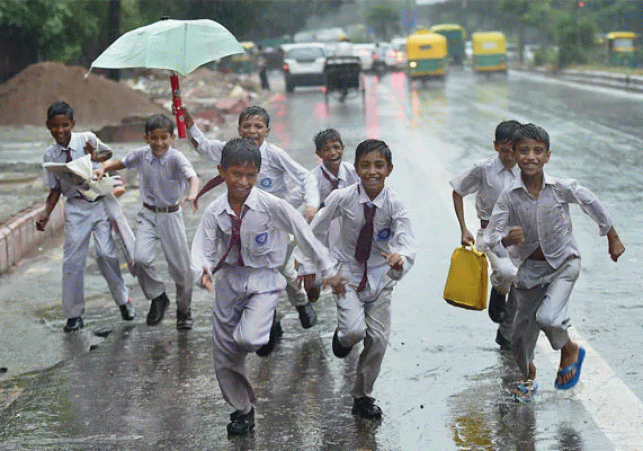 schools rain