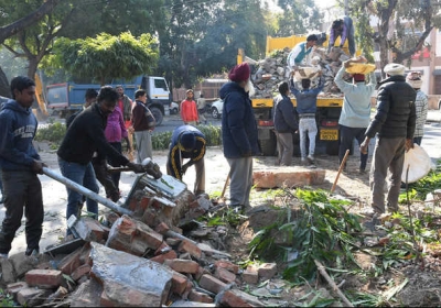 Anti-encroachment drive