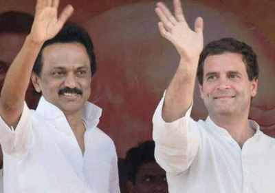 Rahul Gandhi Launches Book On MK Stalin