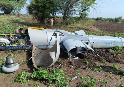 DRDO-Drone-TAPAS-Crash