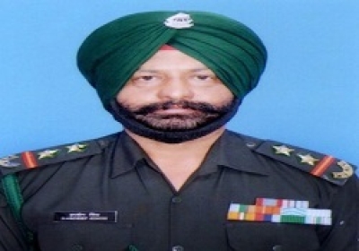 Punjab Chief Minister donated Rs. One crore as ex-gratia amount and Govt. Job to a member of the family of martyr Subedar Hardeep Singh