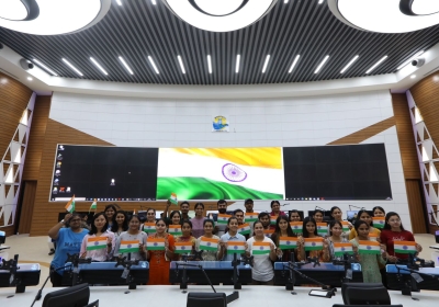 Celebrations of Azadi ka Amrit Mahotsav at Integrated Command and Control Centre